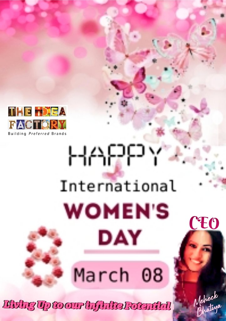 IdeaPvt's tweet photo. Ever wondered on why is #InternationalWomenDay marked on March 8th❓Answer lies in the infinite nature of the number 8, echoing the boundless spirit, strength &amp;potential of women❗ @IdeaPvt extend our humble regards &amp;heartfelt greetings to all women on #InternationalWomensDay2026 https://t.co/CZEnncEys2