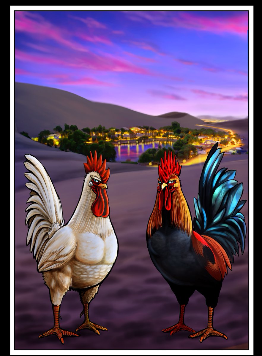 Antes del estreno del anime, reposteo esa ilustración anterior llena de gratitud… ¡edición Perú!🥰🐓🇵🇪
#roosterfighter