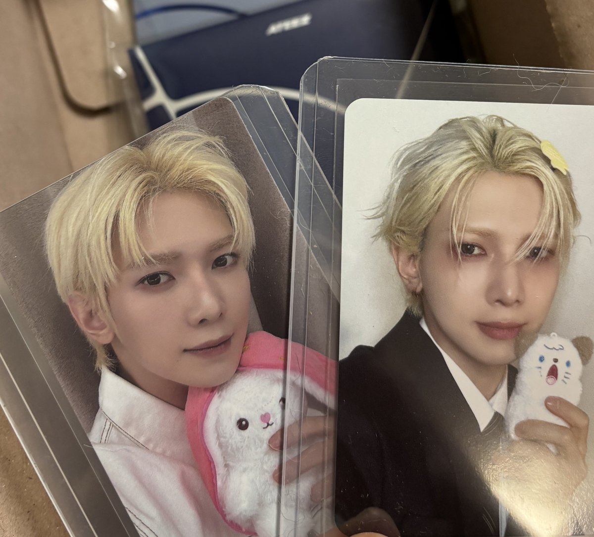 Pocaが届きましたー！！かわいい🩷画像公開前だってけど、うっすらモザイクの中からこの２つを選んだ自分を褒めたい✨✨