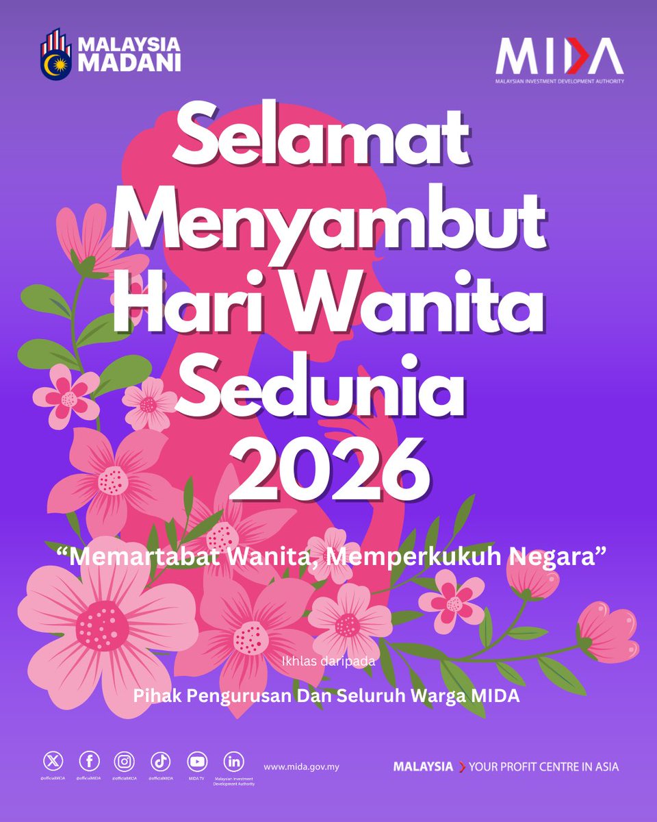 Malaysian Investment Development Authority (MIDA) tweet media