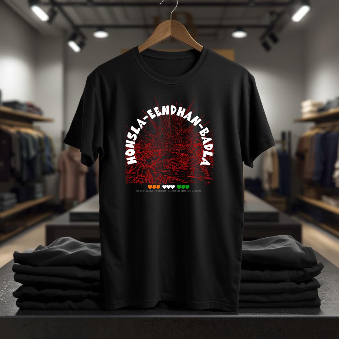 VasantMarimuthu's tweet image. A new fan request converted in a t-shirt print &amp;gt; Live Now on teestra.com/products/round…  #D2C #promotions