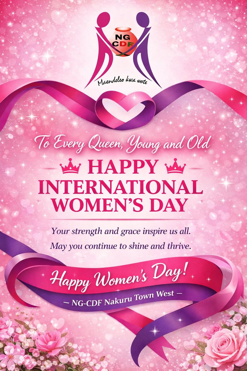 CdfNg27765's tweet photo. HAPPY INTERNATIONAL WOMEN’S DAY

Today we celebrate the strength, resilience, and achievements of women who continue to shape our families, communities, and nation.
Your dedication, leadership, and courage inspire positive change and development every day. https://t.co/OdRCrkZV16