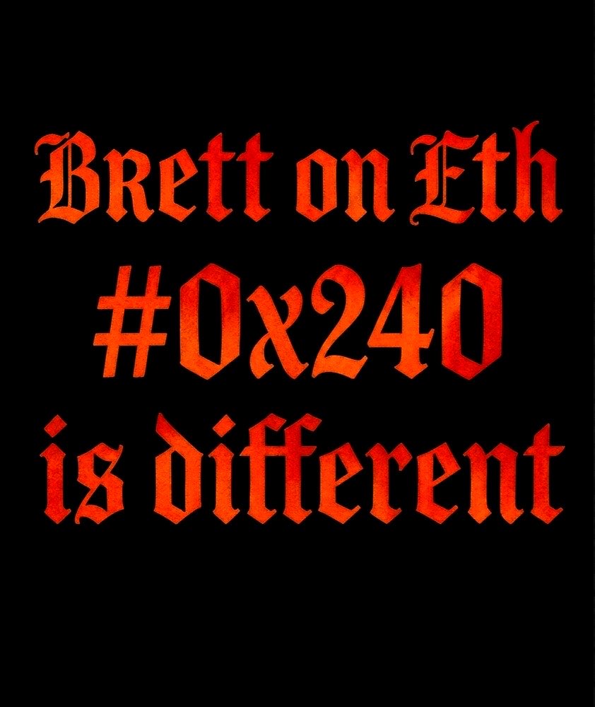 BRETT ON ETH IS DIFFERENT. 🔥⚡

Not built to follow, built to lead.
Stronger conviction. 
Bigger vision. 
Relentless community.

This isn’t just another coin.
#BRETT #0X240 is built for something bigger. 🚀

<a href="/brettether/">Brett (ETH) | ARMY | OG</a> 🔥🔥🔥