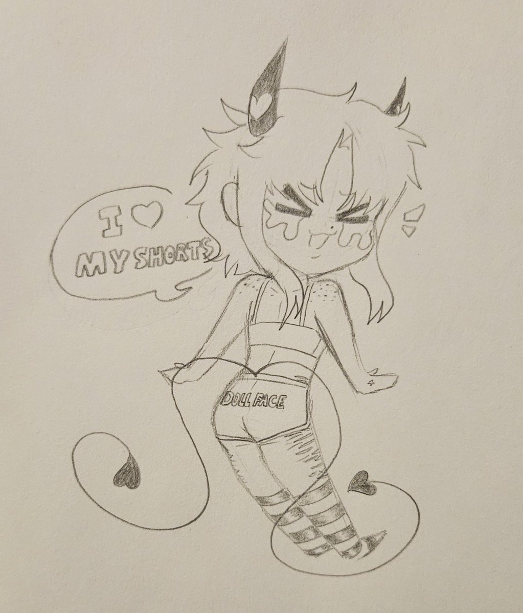 2dcopular's tweet photo. Art of my sona since its been a while!! 
Featuring my PTV shorts I got from a recent concert
#sona #oc #ocart #originalcharacter #art #sketch https://t.co/3TCedKk4ti