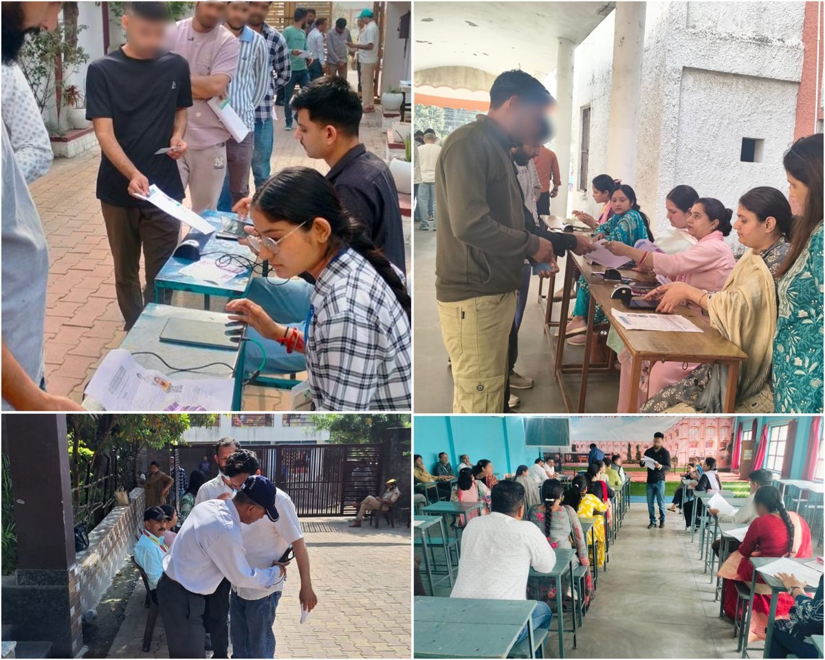 The JKSSB Wild Life Guard OMR-based written examination was successfully conducted across 131 centers in Jammu today wherein the district administration had made arrangements to facilitate over 47 thousand candidates.
<a href="/diprjk/">Information & PR, J&K</a>