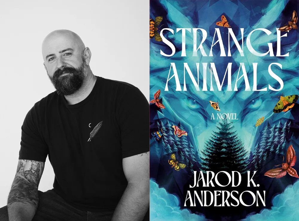 thenerdaily's tweet photo. We chat with author Jarod K. Anderson about Strange Animals, which follows an ordinary man who discovers a hidden world of supernatural creatures—and an unexpected home—in this enchanting contemporary fantasy debut.

https://t.co/NHDJHuRLQ4 https://t.co/65OOVr9mr7