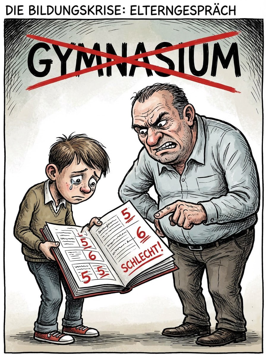 😳❓Bildungskrise in Berlin? Kaum noch Schüler schaffen den Weg aufs Gymnasium

In #Berlin haben dieses Jahr nur 15 von 1223 Grundschülern den Probeunterricht fürs Gymnasium bestanden – das sind 1,2 %, wie aus einer Mitteilung der Berliner Bildungsverwaltung hervorgeht. Im Jahr