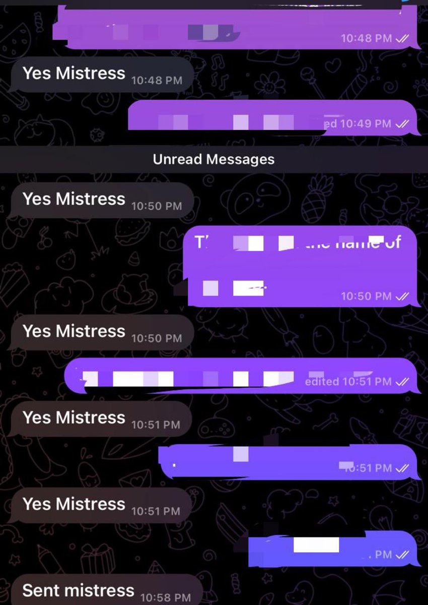 When his never allowed to say the word “no” so pathetic!!🥵