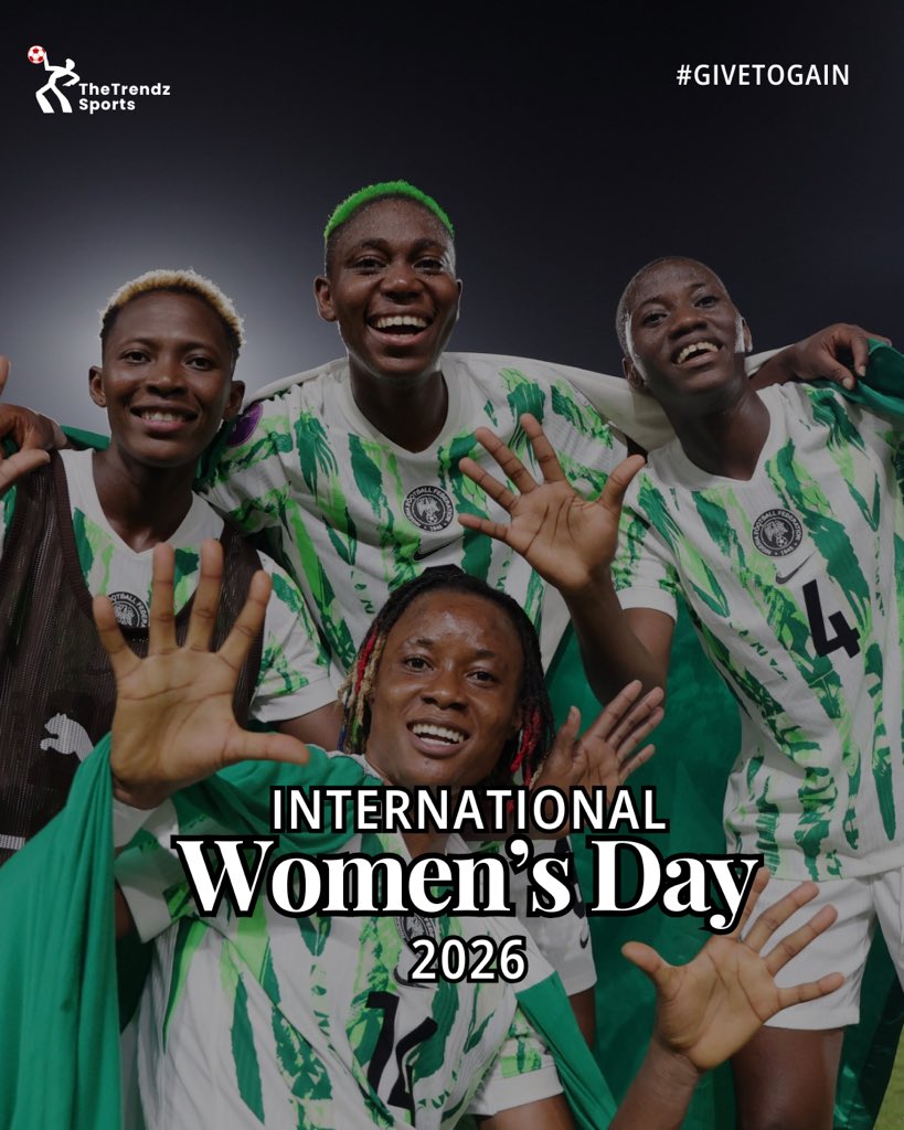 TheTrendzSports's tweet photo. Let's give women in sports the platform, pay, opportunities, mentorship, and spotlight they deserve.

Let's  join hands to push for GenderEquality, WomenInSports, InclusiveLeadership, and WomenLeadership everywhere.

#GiveToGain #IWD2026 https://t.co/1bGAgH2x60