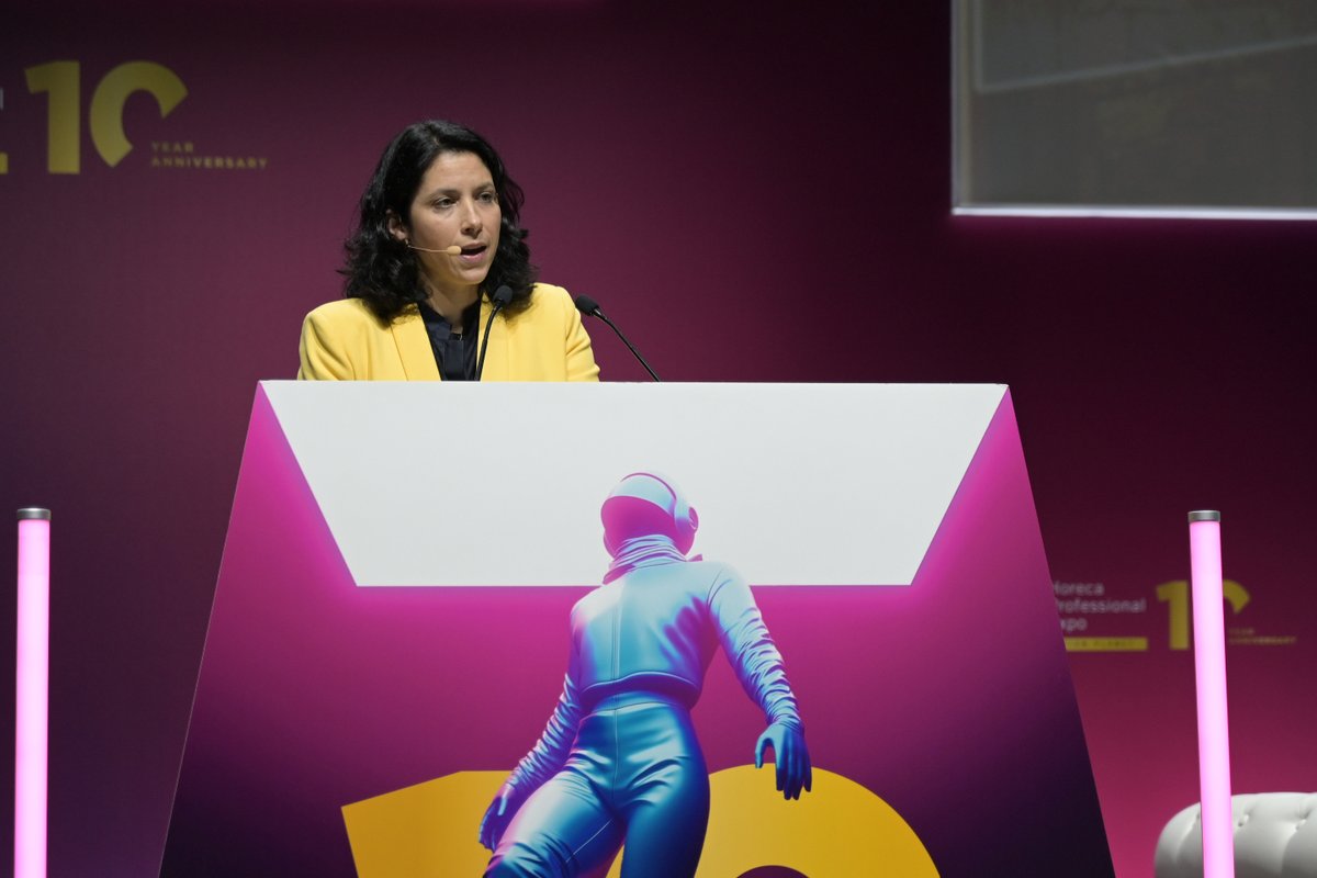 expohip's tweet photo. Hoy celebramos el talento femenino que impulsa el sector horeca.

En Expohip, grandes profesionales compartieron su experiencia y visión para el futuro de la hostelería.

💜 Feliz Día Internacional de la Mujer.

#8M #DiaDeLaMujer #HIP2026 #Horeca https://t.co/Ngc7VPPnf4