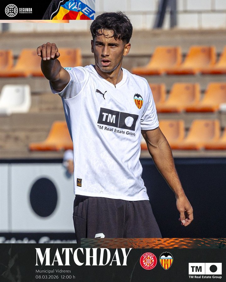 Spieltag für unsere zweite Mannschaft!

Um 12 Uhr geht es gegen den FC Girona B.