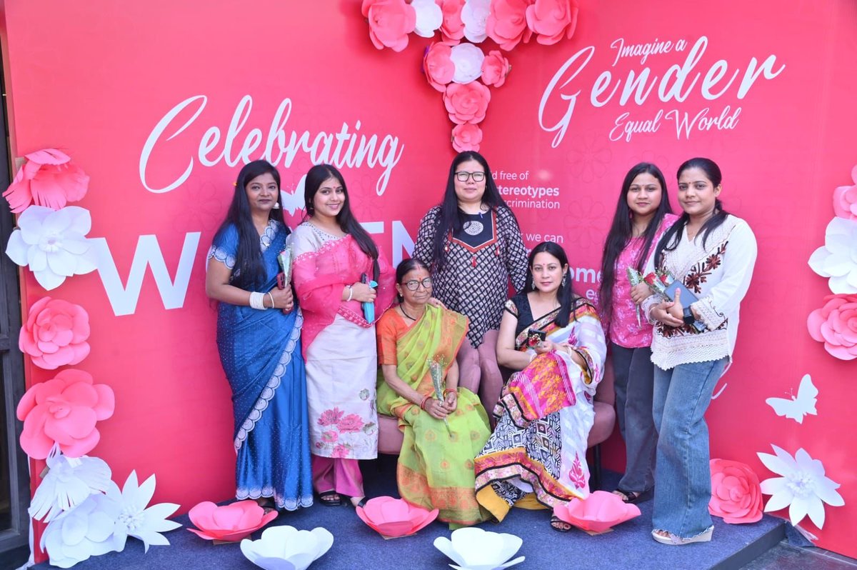INS_India_IN's tweet photo. To commemorate International Women’s Day, women from all departments of INS India gathered at Varunika Auditorium, Chanakyabagh to celebrate strength, unity, and empowerment. https://t.co/rPKePFELoX