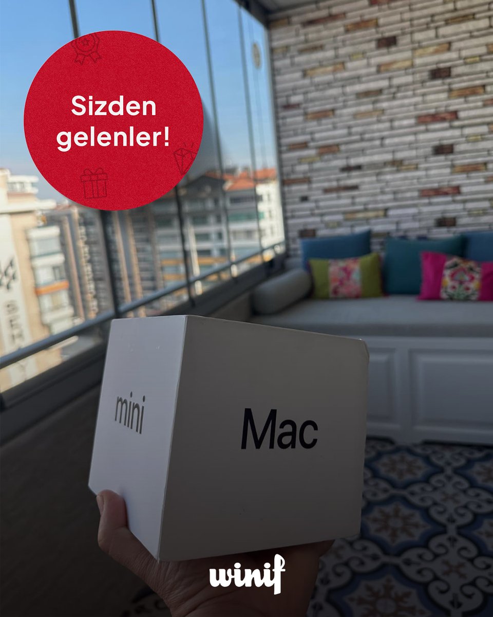 winifstore's tweet photo. Sizden Gelenler serimizde şanslı talihlilerimiz, kazandıkları ürünleri teslim aldı. ❤️

Hemen uygulamayı indir, kampanya ve fırsatları kaçırma.📲 https://t.co/88iXPeRHvc