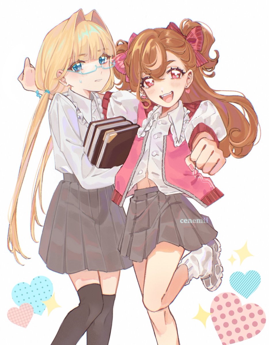 (AU) school drama #precure