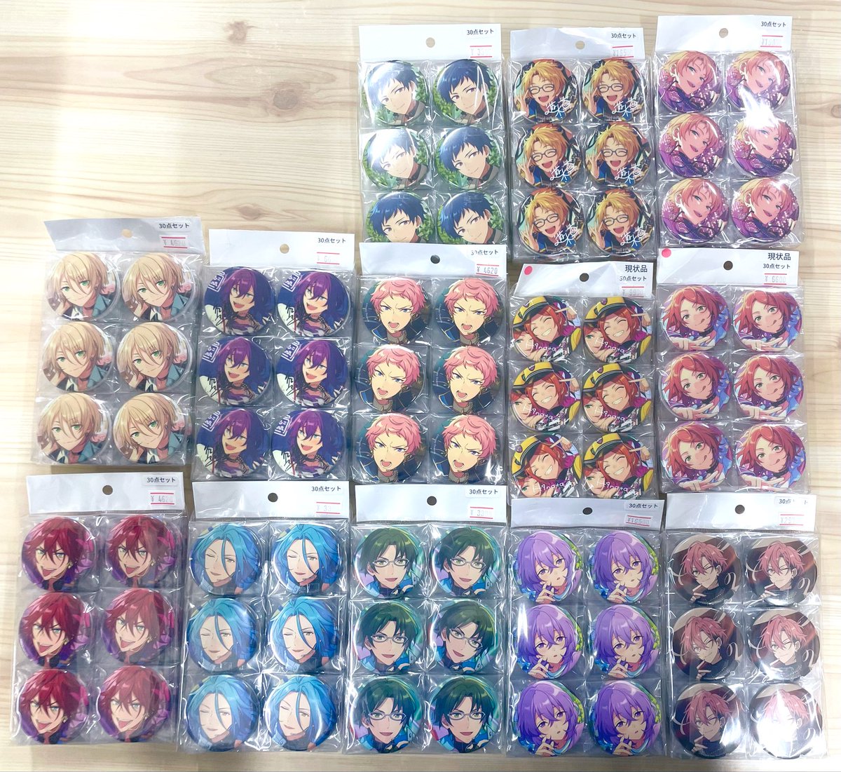 あんスタ コレクション缶バッジ カンナ 30点セット コレクション缶バッジ［2025 Sep.］-Casual Side-（BOX） – pattythree