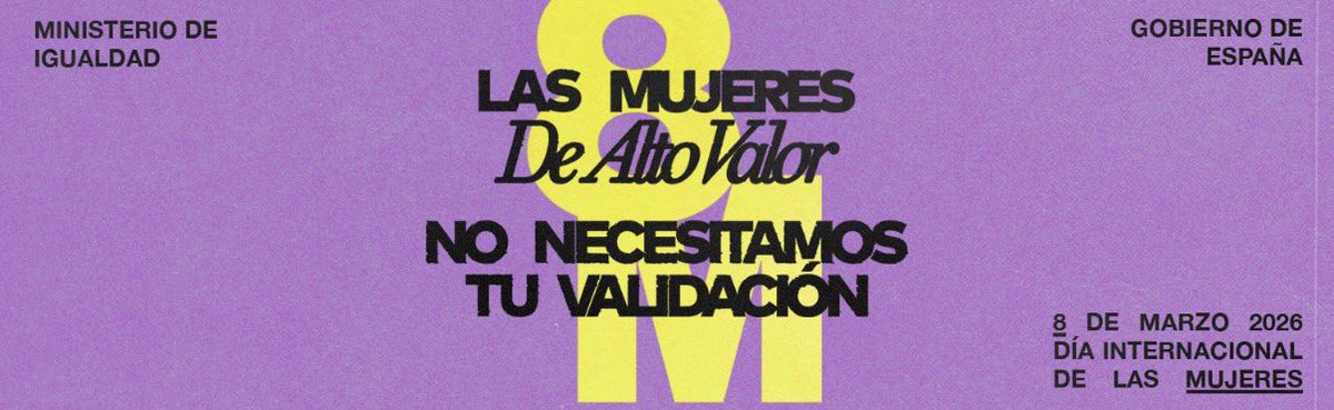 Feliz día #8Marzo a todas las mujeres que todos los días, incansablemente, mueven el mundo
#CrecemosJuntas #Mujer