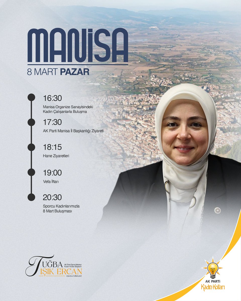 Bugün Manisa'dayız... 🙋🏼‍♀️