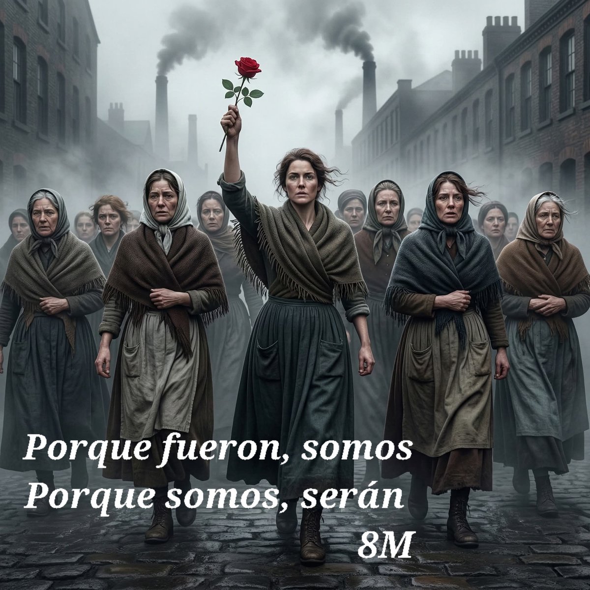 Todas las mujeres, todos los derechos,todos los días , en todas partes.
#8M 💜♀️✊