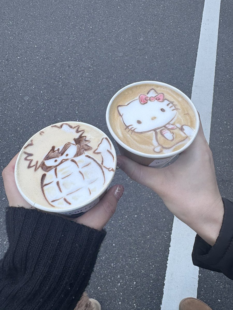 miachi_eden's tweet photo. コーヒーでも推し活出来る時代最高 https://t.co/x98uXlxehI