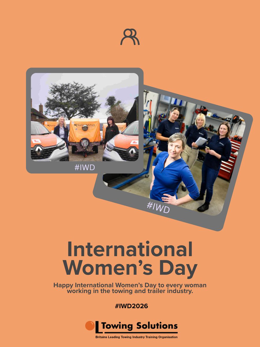 Happy International Women’s Day to all the women working across the towing and trailer industries. Your skill, dedication and expertise help keep the wheels turning every day!

#InternationalWomensDay #WomenInTransport #WomenInEngineering #TowingIndustry