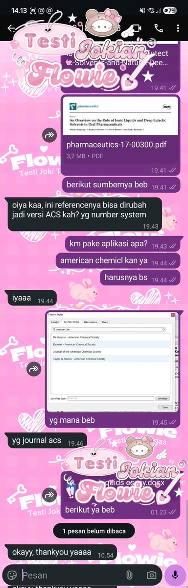 Flowie! Joki tugas with 4.5k+ testi✨️ tweet media