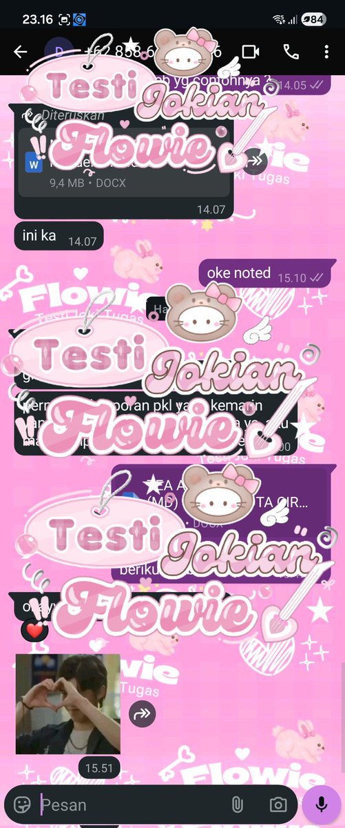 Flowie! Joki tugas with 4.5k+ testi✨️ tweet media