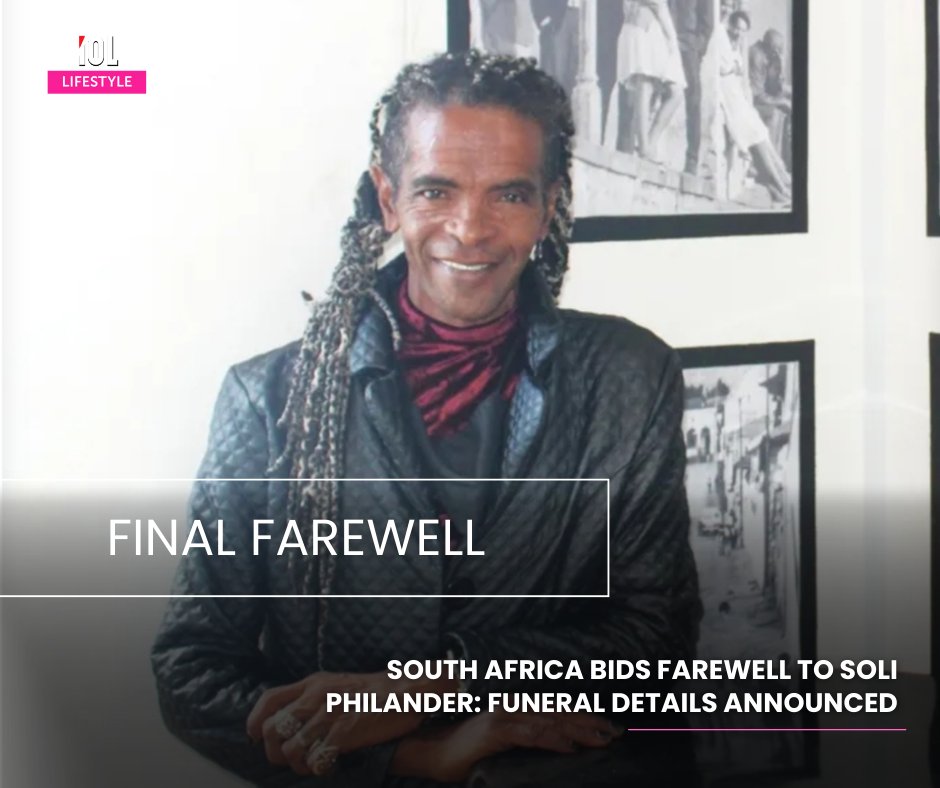IOL's tweet photo. South Africans will soon bid farewell to veteran entertainer Soli Philander, with funeral arrangements officially announced following his death earlier this week. @IOL_Lifestyle
#lifestyle #entertainment #SoliPhilander #death #farewell #funeral
Read on https://t.co/0nO5SflTmu https://t.co/nE4RX5nfTI