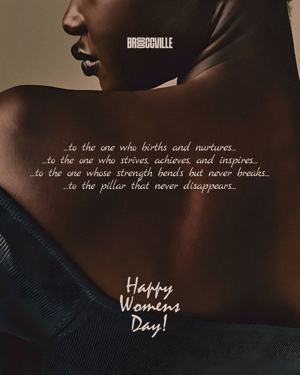 broccville's tweet photo. To the women shaping our world and yours,
we celebrate you today and always.

Happy International Women’s Day! 🥂 https://t.co/YjZ9k2vC5w
