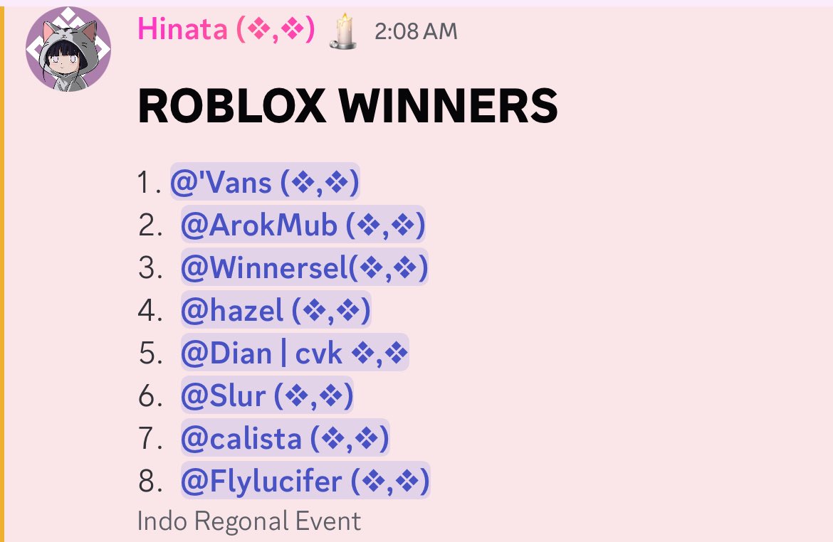 gRitual🕯️

secured 4th place at the Haunted Mountain Roblox Indonesian Regional event! 🏔️👻 

that was intense but honestly such a blast 🫶🤗

big thanks to <a href="/Ox6ce4/">0xrumora (❖,❖)</a> and <a href="/Bas_Basterx/">Baster (❖,❖)</a> for hosting such an awesome event 🤩💫

can’t wait for the next one! 🔥

<a href="/ritualnet/">Ritual</a> | <a href="/ritualfnd/">Ritual Foundation</a>
