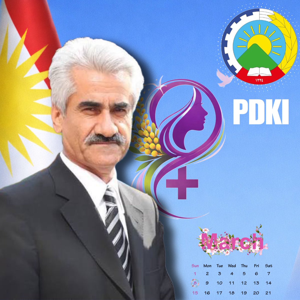 🔹 Mustafa Hejri: Freiheit ist ohne die Sicherung der Rechte der Frauen unmöglich

Mustafa Hejri, Generalsekretär der Demokratische Partei Kurdistan-Iran, erklärte anlässlich des Internationalen Frauentags:

Die Philosophie des 8. März weist auf eine grundlegende Wahrheit hin: