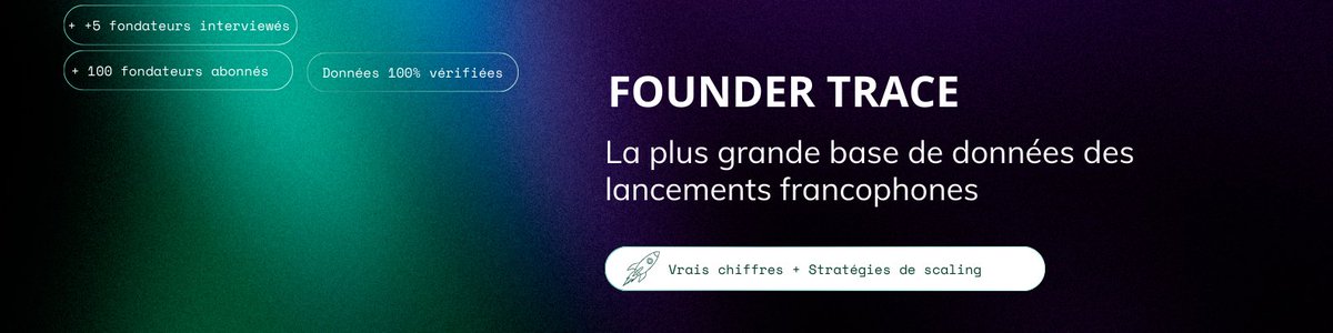 Lucas FLandre / Founder trace tweet media