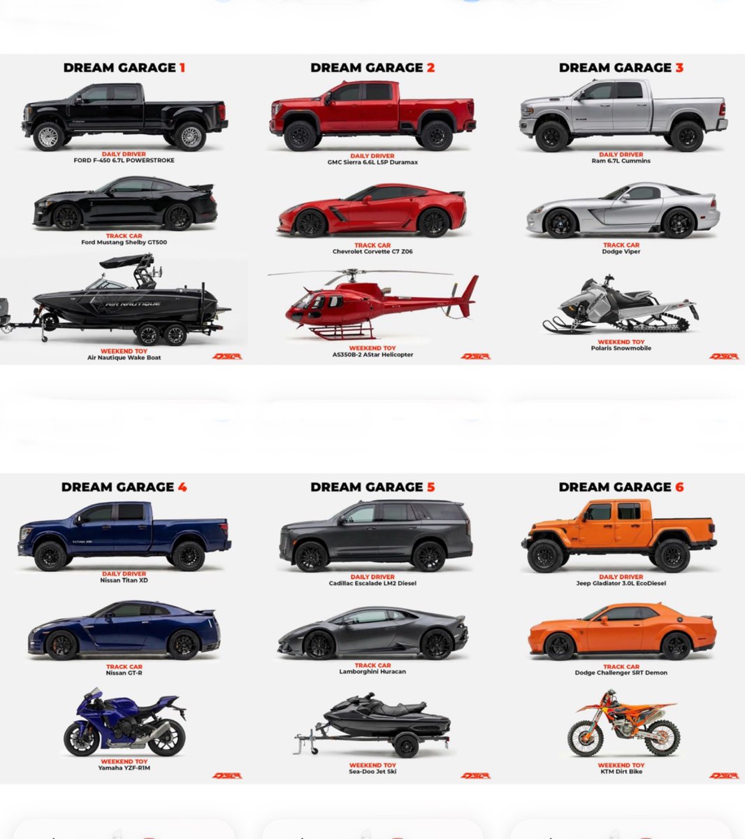 GRJ79K's tweet photo. 👈😎Someone's dream garage.
My dream garage.😁👉
Toyota DKR GR Hilux
Toyota GR Yaris Rally1
Toyota Auto Body Coms
#Toyota #DKRGRHilux #GRYarisRally1
#ToyotaAutoBody #Coms https://t.co/hqR4YGd9fH