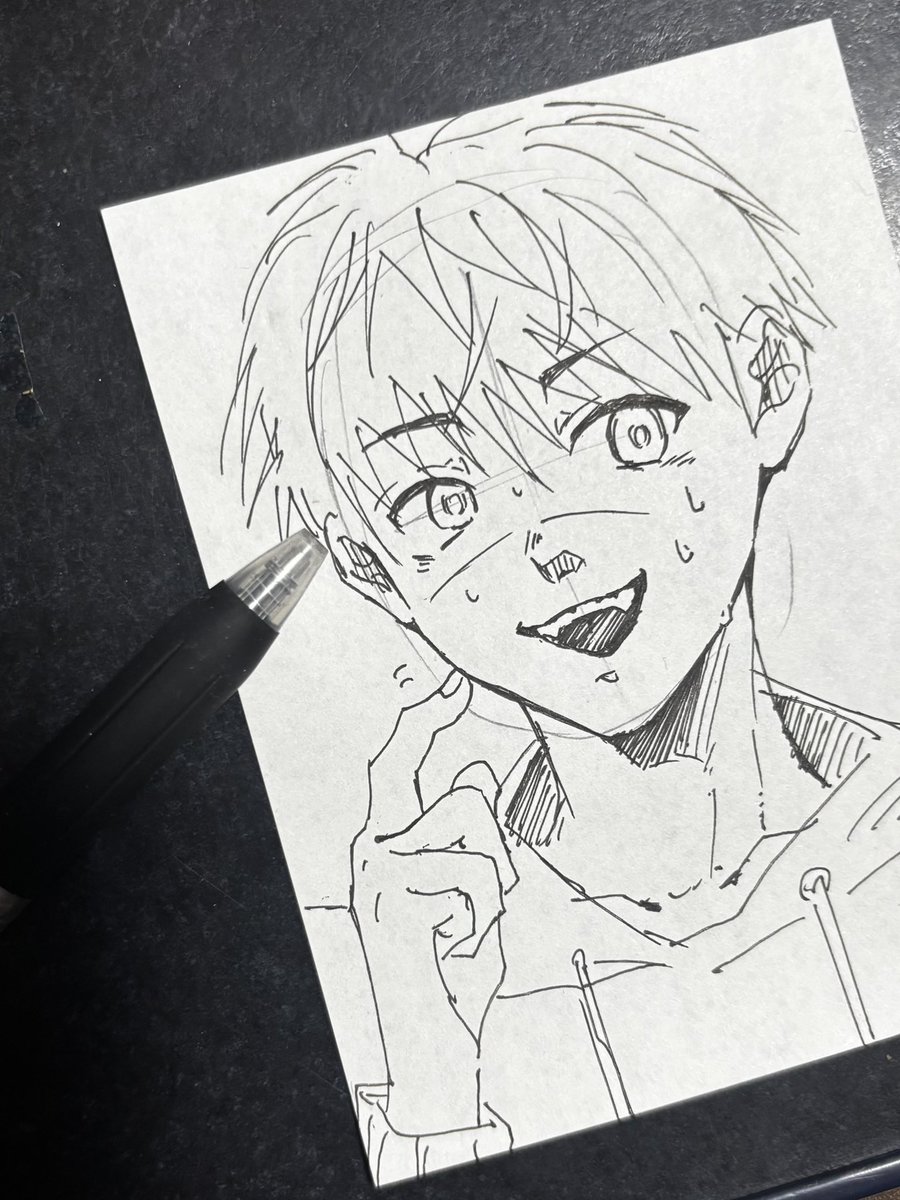 5分落書き
#漫画家志望