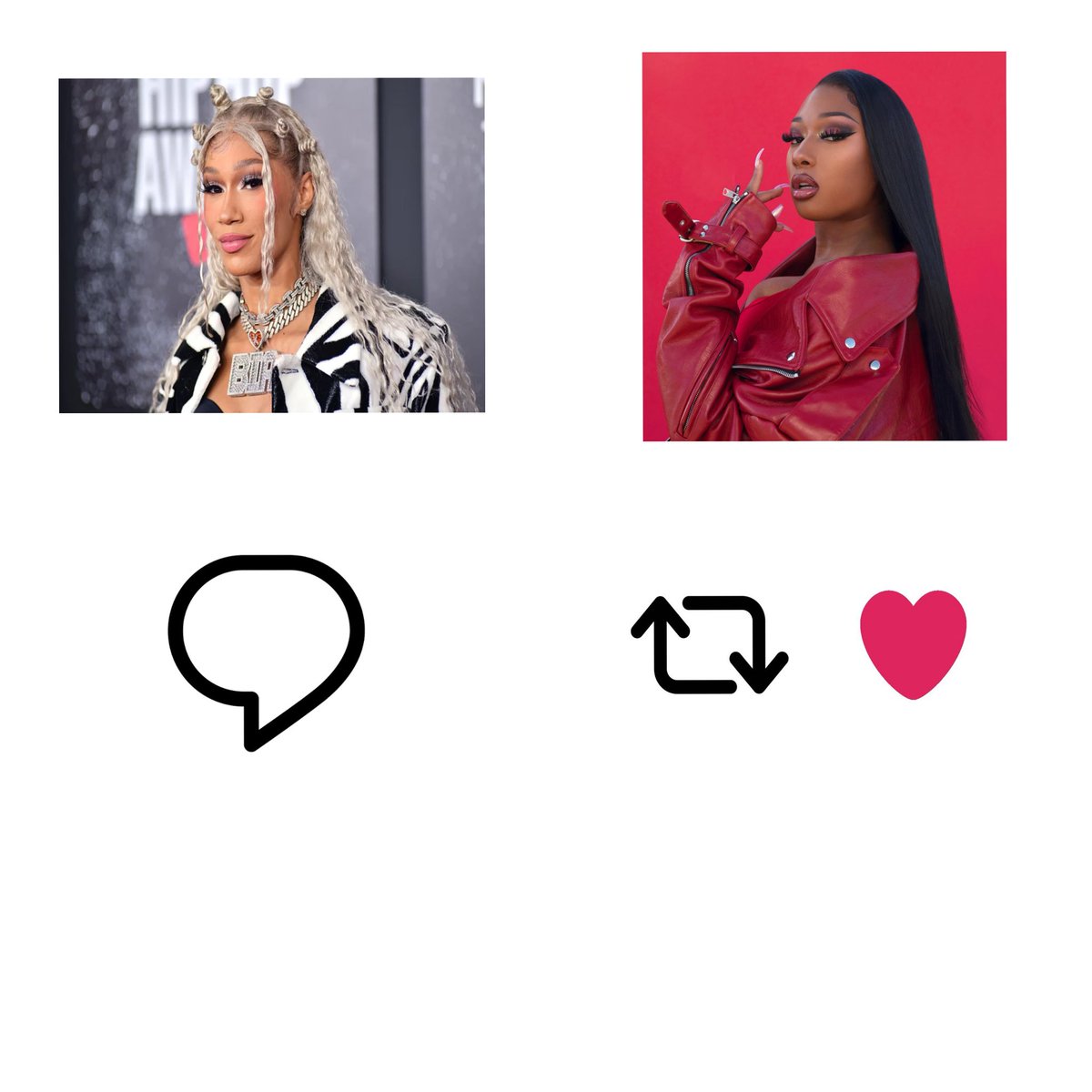 Porshaaaaaaa_1's tweet photo. Who’s side yall on??

I’m team MEGAN‼️🥰❤️‍🔥🤏🏾 https://t.co/RffI1VMNXs