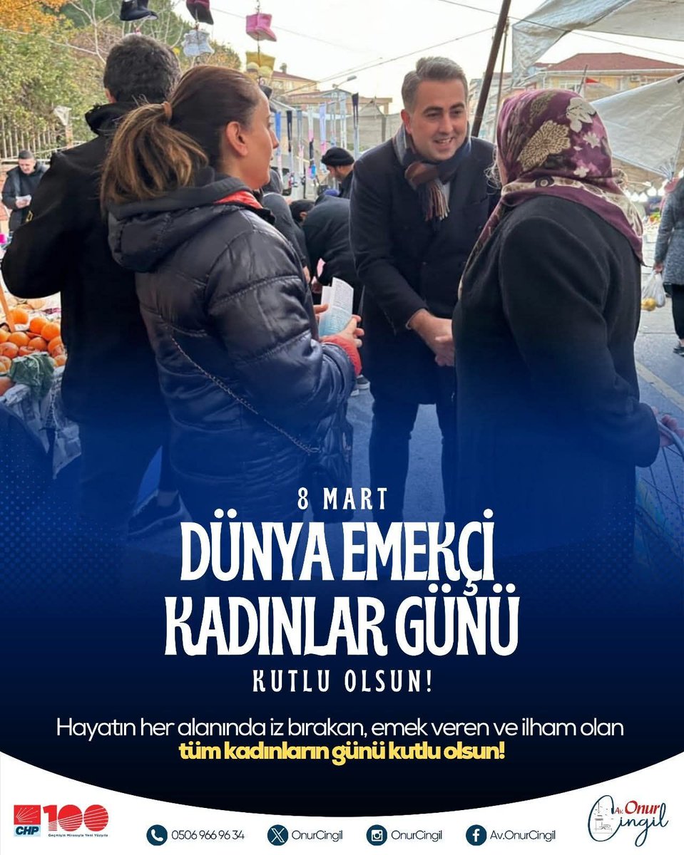 onurcingil's tweet photo. Toplum bir kuşsa, kadın ve erkek toplumun 2 eşit kanadıdır. 
Siz hiç tek kanatla uçan kuş gördünüz mü?

Hayatın her alanında iz bırakan, emek veren ve ilham olan tüm kadınların #8MartDünyaEmekçiKadınlarGünü kutlu olsun.

#WomensDay2026 
#8Mart 
#8MartEmekçiKadınlarınGünü 
#8martdünyaemekçikadınlargünü #8MartDünyaKadınlarGünü