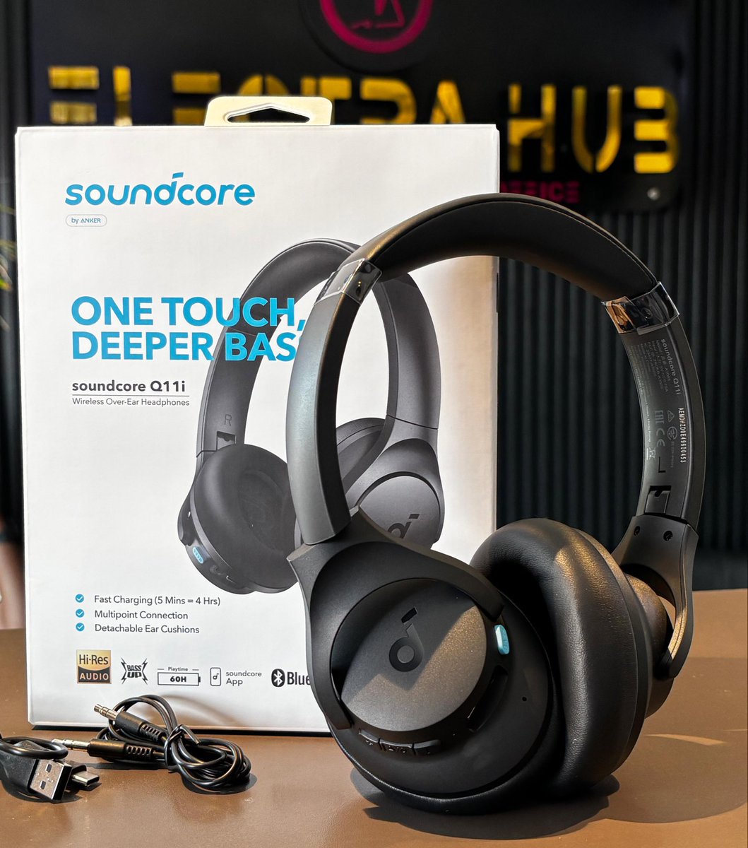 electrahub's tweet photo. Anker Soundcore Q11i Over-Ear Headphones 
*@Ksh.3,999*
-0758842833 https://t.co/gg7xGafHVv