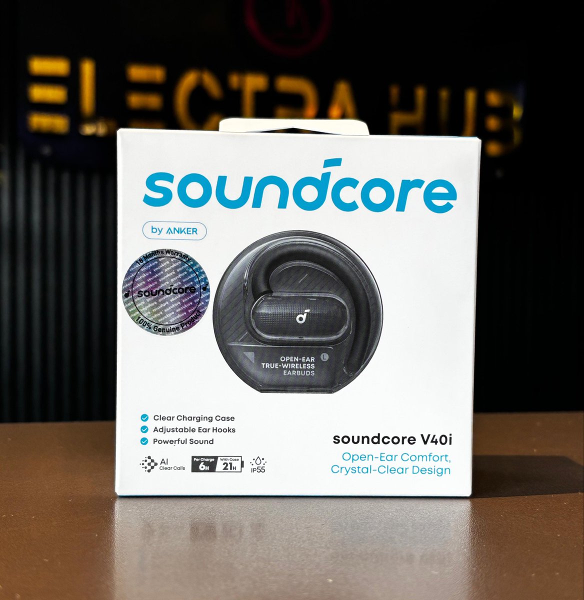 electrahub's tweet photo. Anker Soundcore V40i experience open-ear freedom, powerful bass, and crystal-clear calls
*@Ksh.6,999*
-0758842833 https://t.co/F7Yfyc221e