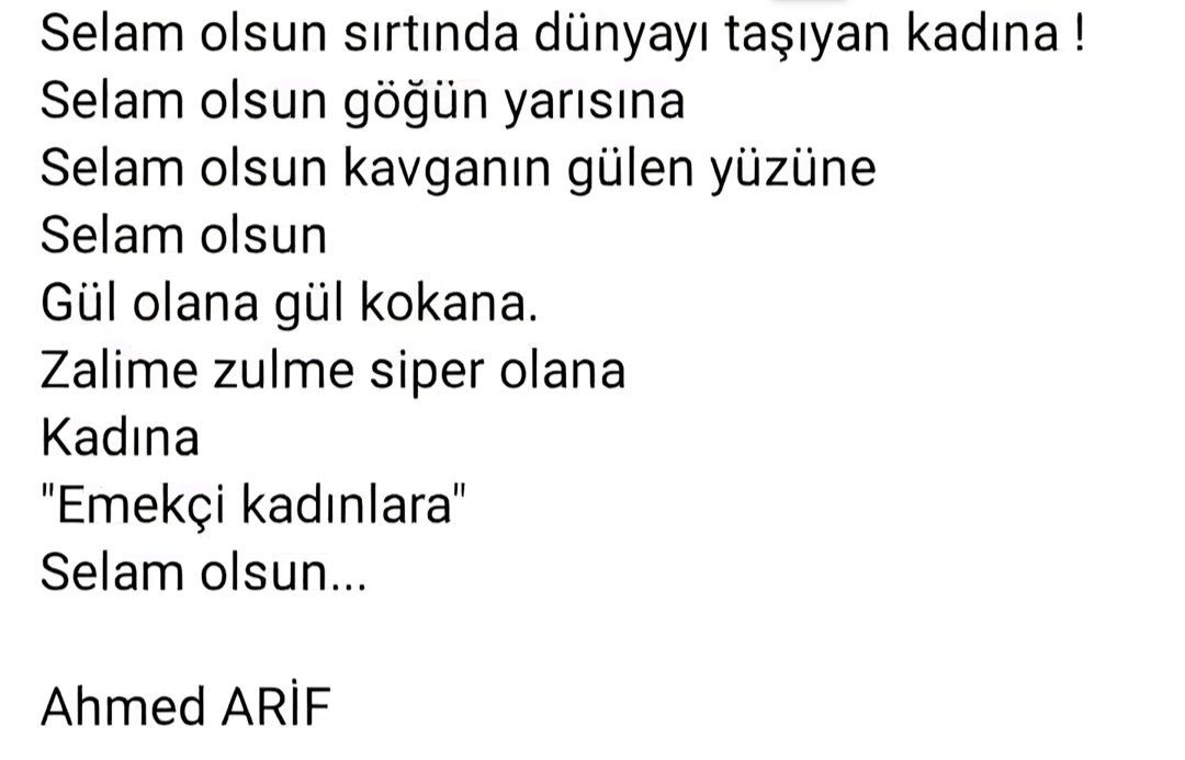 Selmaimen11's tweet photo. #kadınlarguenuekutluolsun https://t.co/lViBWIZgpe