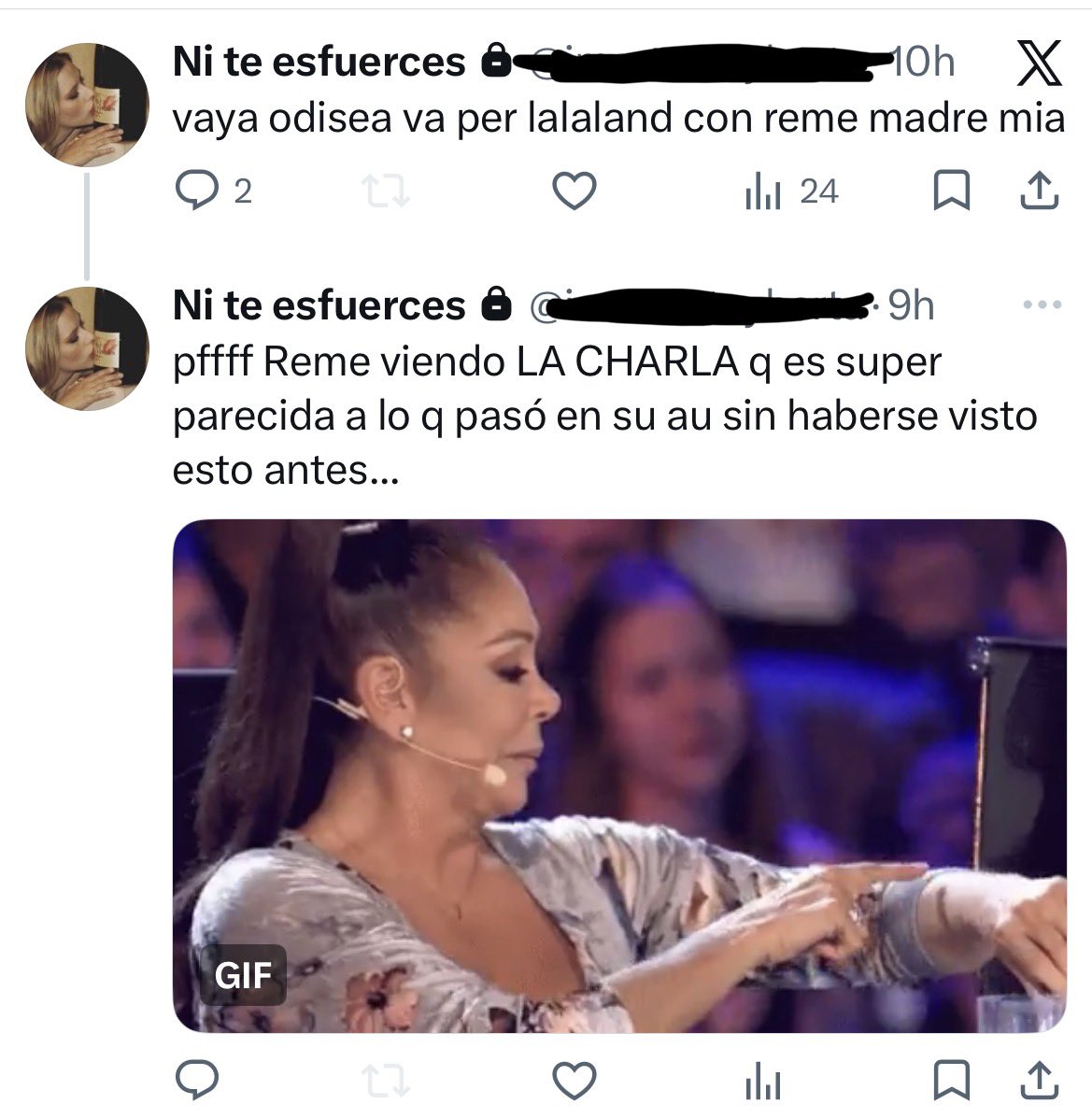 ayer estuve viendo la la land por primera vez y tenéis razón todas SE PARECE UN MONTÓN A MI AU, es increíble me quedé flipando