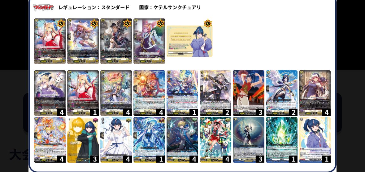 wgp愛知優勝しました🎊
最速で権利獲得出来て良かった😊