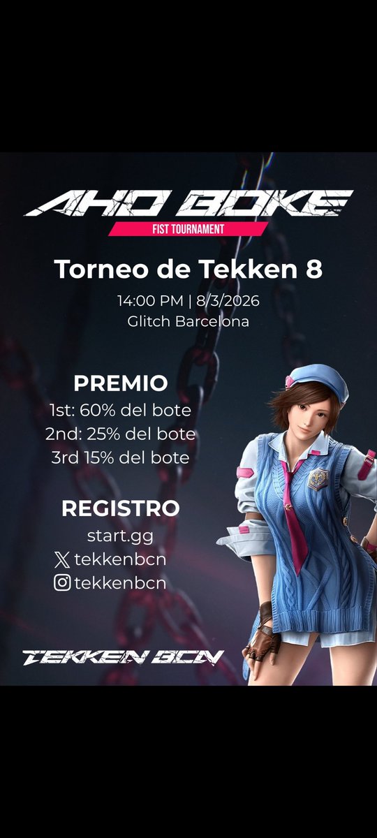 Tekken BCN tweet media