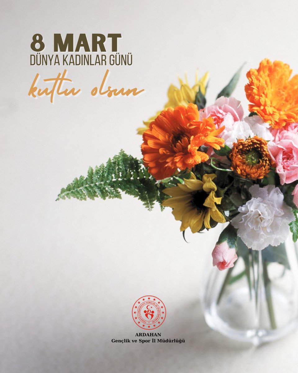 Sadece bugün değil, her gün çok değerlisiniz.
8 Mart Dünya Kadınlar Günü’nüz kutlu olsun. 💐