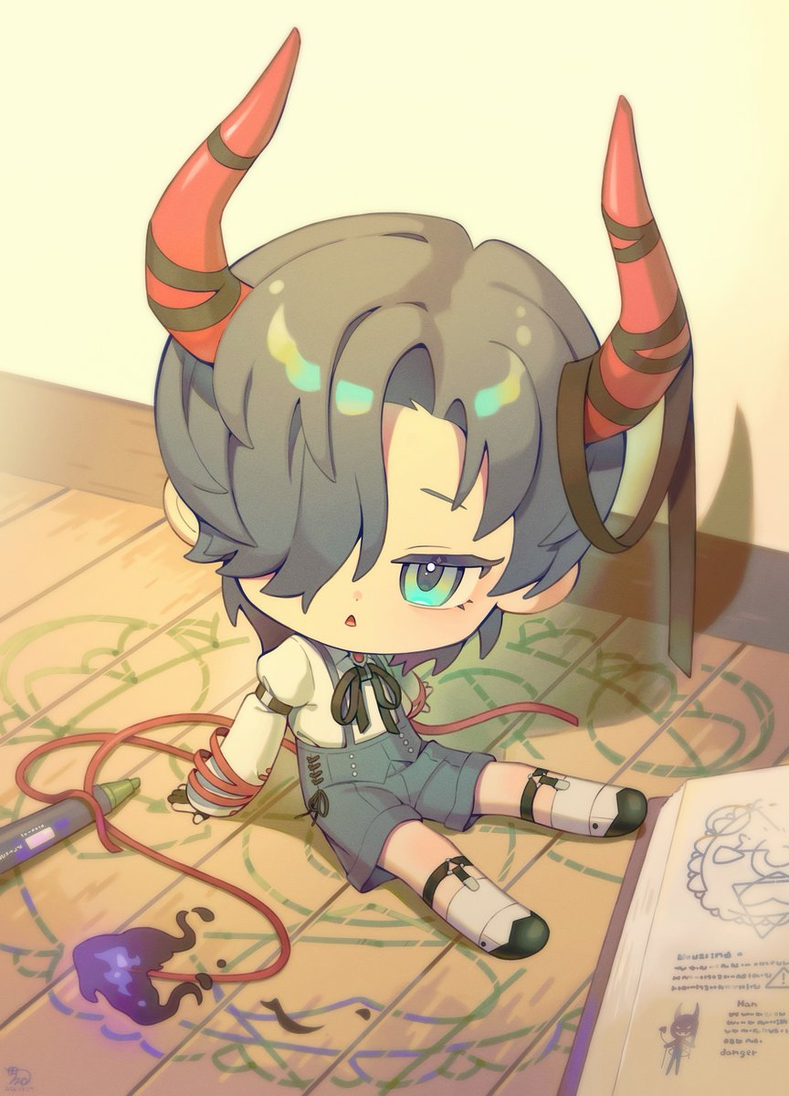 召喚された悪魔✨😈
#OC #悪魔