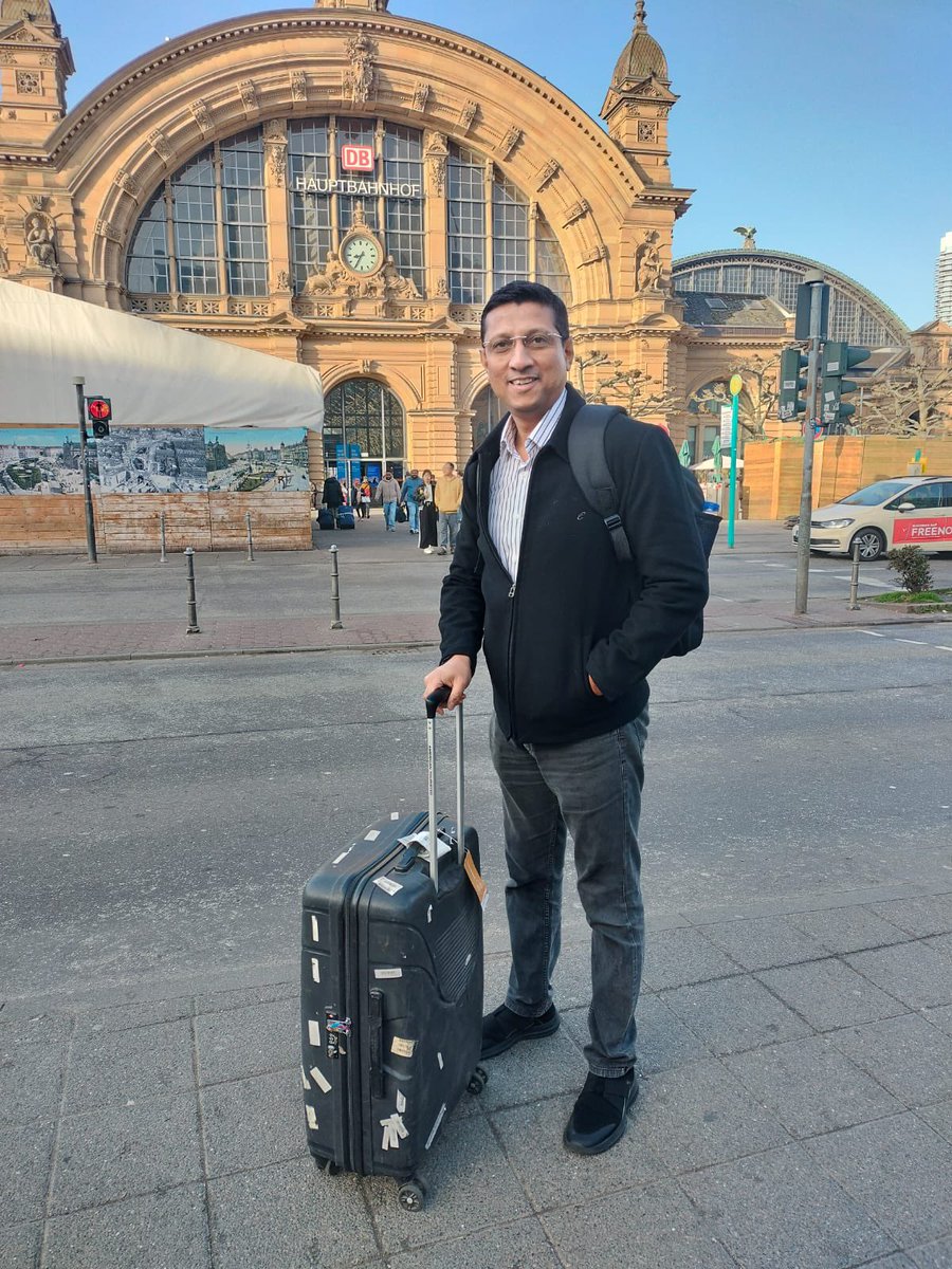 ITSdebjit's tweet photo. Disruptions may delay the route, not the mission. Life goes on, travel continues, and the world keeps moving. #BusinessTravel #JourneyContinues https://t.co/fvvO3hswAf