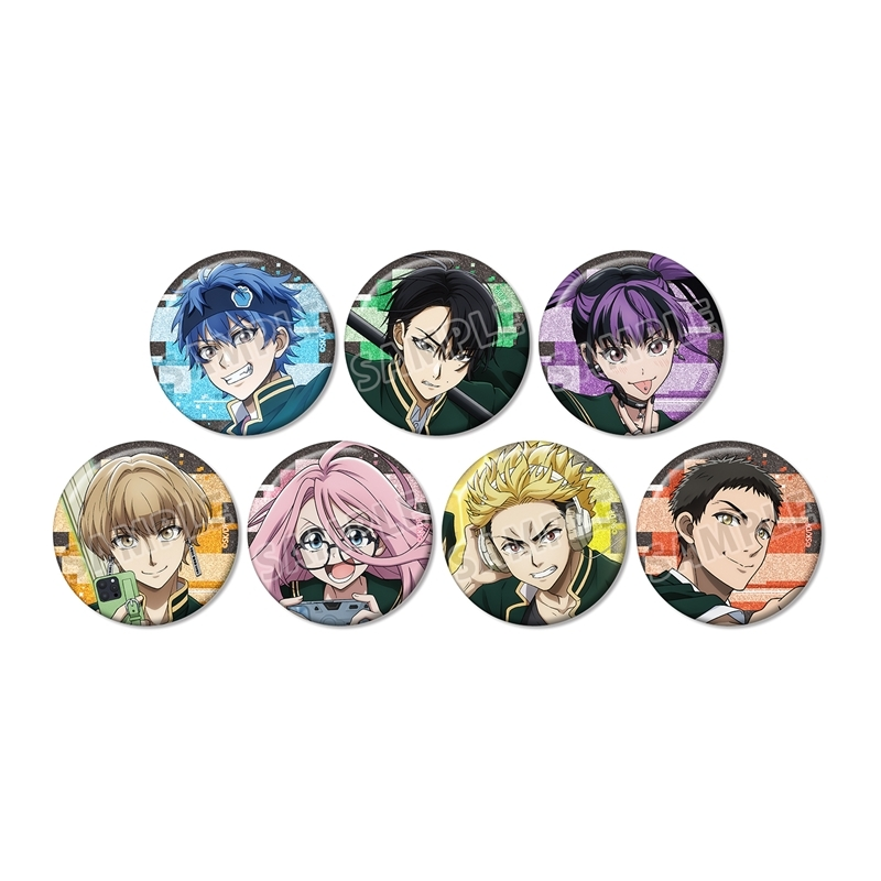 グリッター缶バッジ