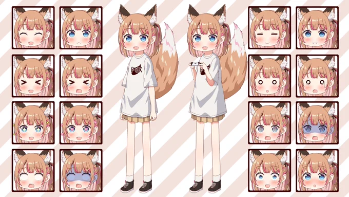 モタロさんすごいツール作ってる…! 自分の表情差分たっぷりのデフォルメイラストめちゃくちゃ活きるのでは…!? 「新しくLive2Dモデル作るほどじゃないけど配信で気分を変えて動かしたい」 みたいなVtuberさんにも良さそう…!! 表情差分多数のデフォルメイラスト制作できます