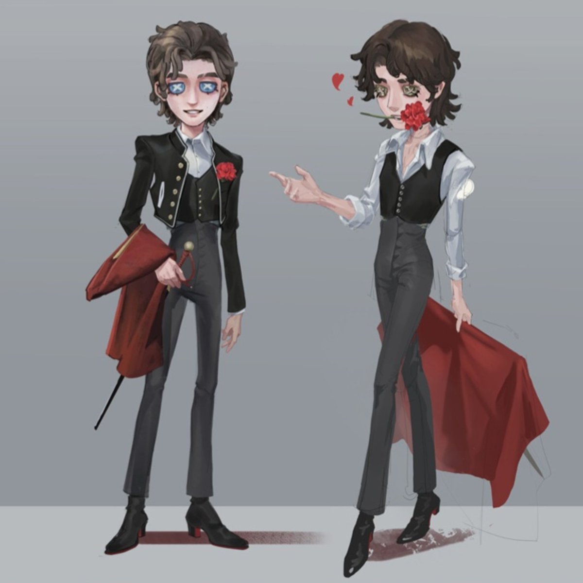 ECHOOFSHROUD's tweet photo. //I love this concept art sm cuz why is he stepping into the bullring with red bottoms https://t.co/HDMmFN3Sdu