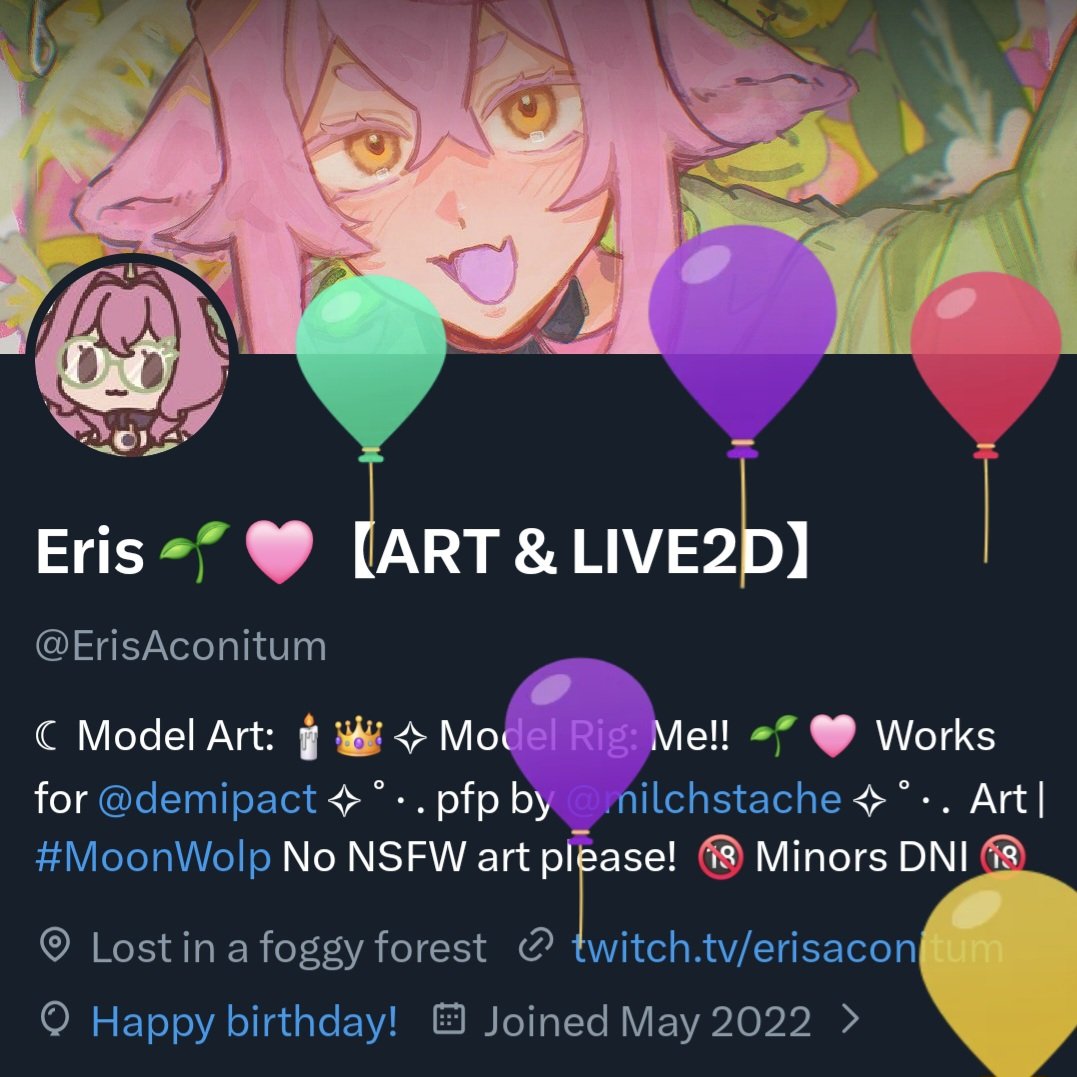 Eris 🌱 🩷【ART & LIVE2D】 tweet media