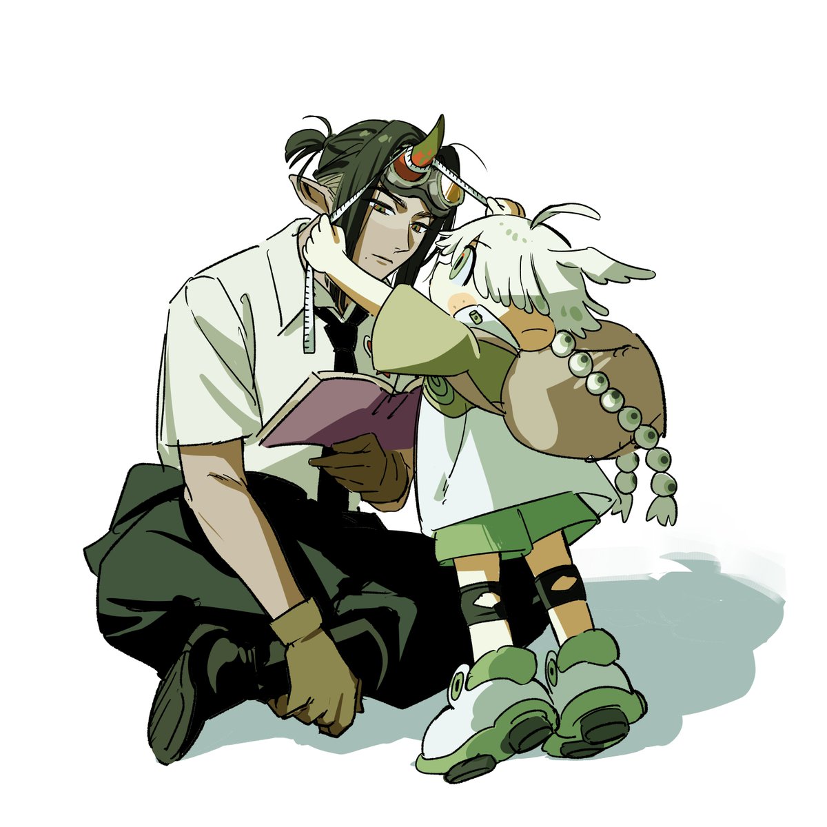 ドットとニコ tweet media