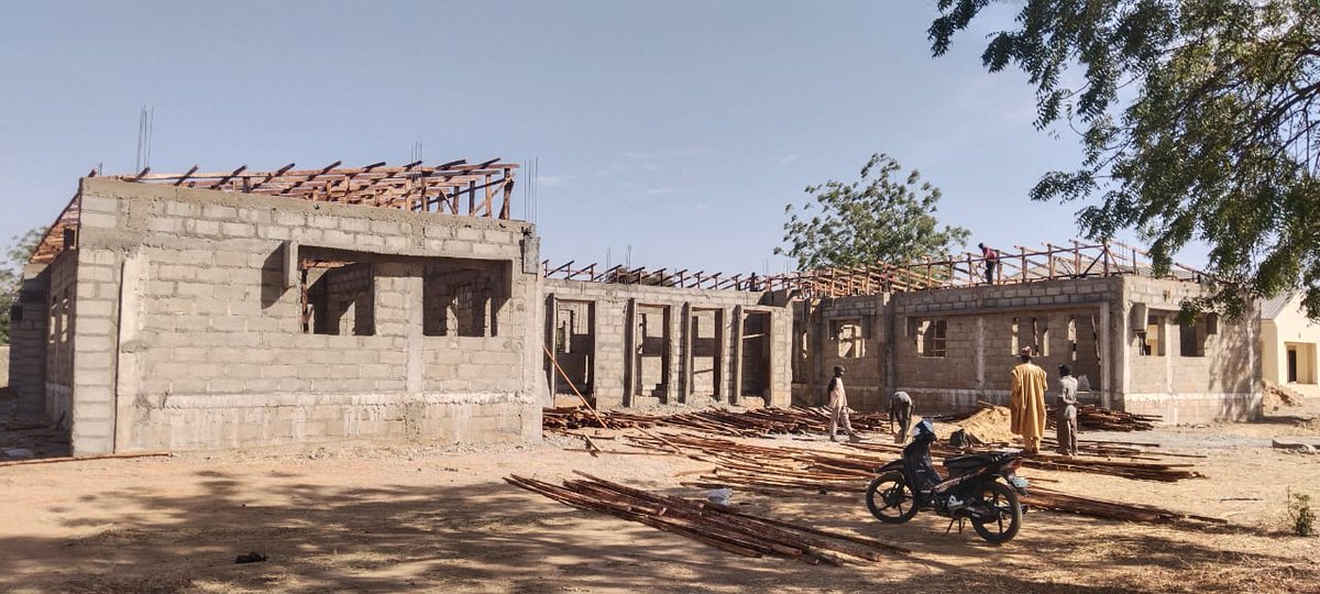 SHAGS_Engg's tweet photo. ONGOING SKILL ACQUISITION CENTER By SHAGS @ Farawa Site. https://t.co/24JkOoCFkb